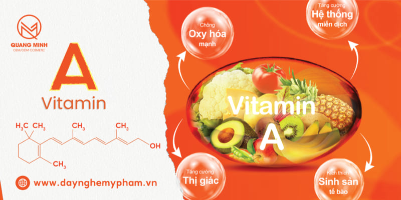 Vitamin A là gì? 4 ứng dụng chính trong mỹ phẩm và cách dùng an toàn 1