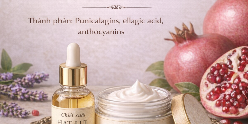 Chiết Xuất Hạt Lựu (Pomegranate) – Hoạt Chất Chống Oxy Hóa Mạnh Mẽ Cho Làn Da Săn Chắc 4