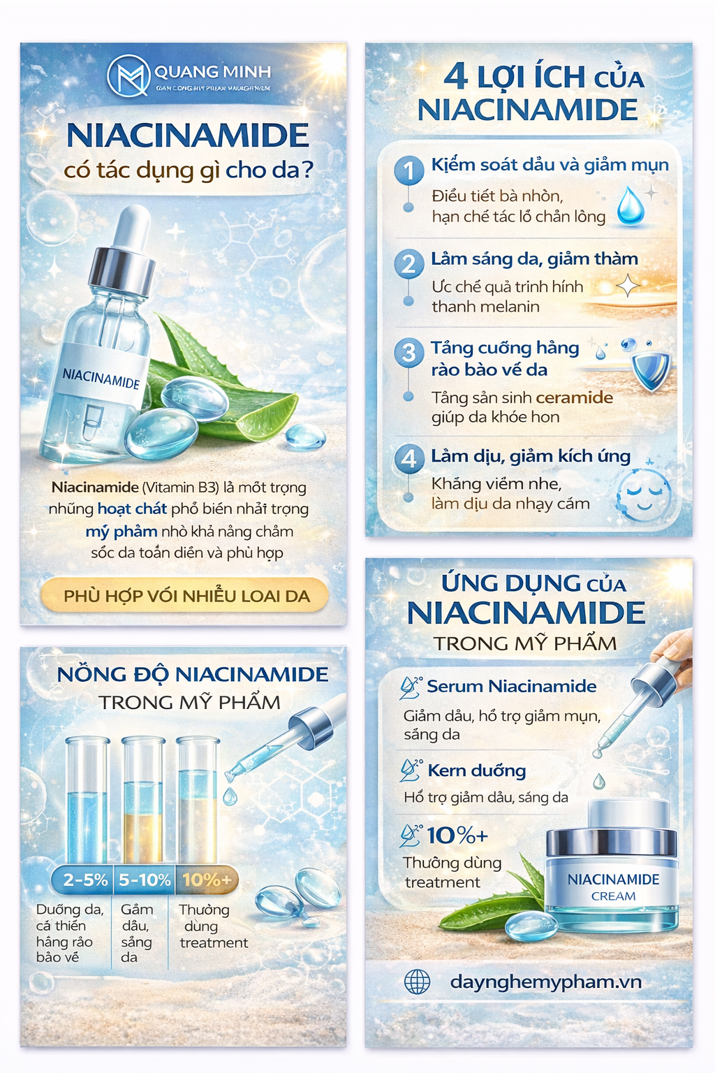 Niacinamide là gì? Tác dụng của Niacinamide trong mỹ phẩm chăm sóc da 2