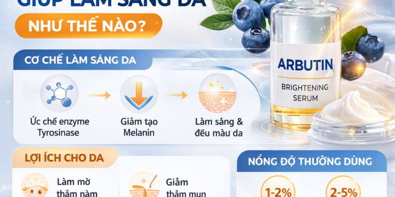 Arbutin là gì? Arbutin giúp làm sáng da như thế nào? 3