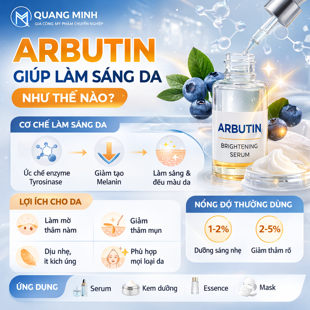 Arbutin là gì? Arbutin giúp làm sáng da như thế nào? 3