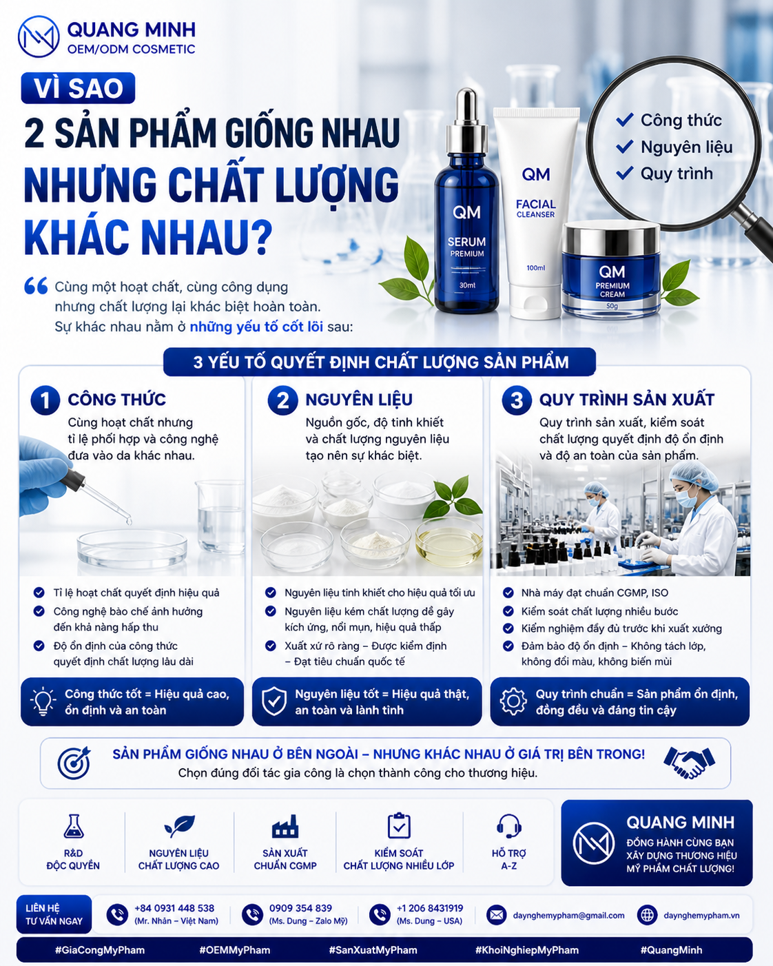 VÌ SAO 2 SẢN PHẨM GIỐNG NHAU NHƯNG CHẤT LƯỢNG KHÁC NHAU? 4