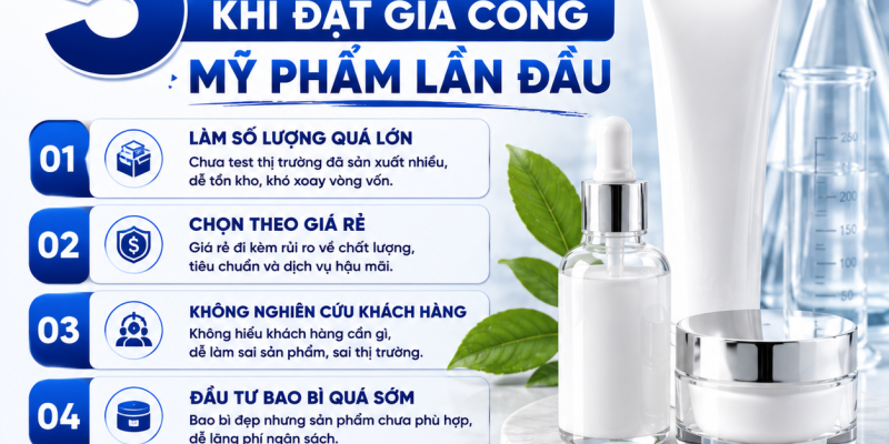 5 SAI LẦM KHI ĐẶT GIA CÔNG MỸ PHẨM LẦN ĐẦU 1