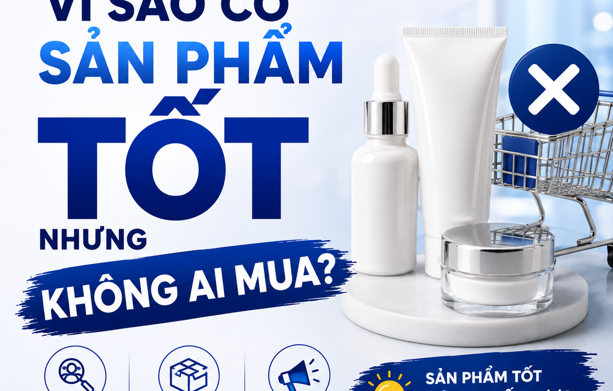 VÌ SAO CÓ SẢN PHẨM TỐT NHƯNG KHÔNG AI MUA? 1