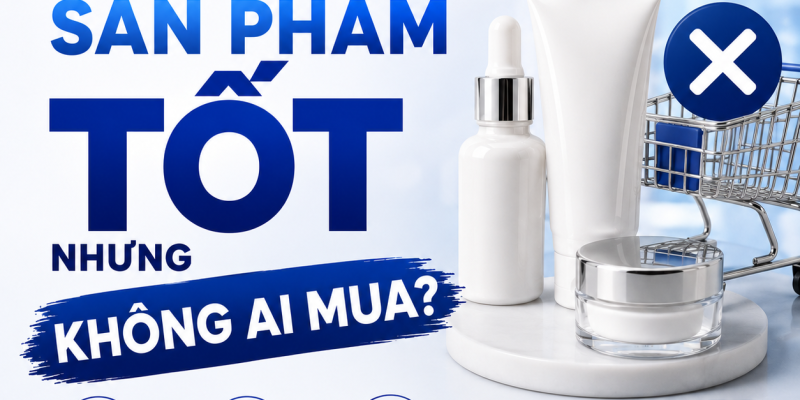 VÌ SAO CÓ SẢN PHẨM TỐT NHƯNG KHÔNG AI MUA? 1