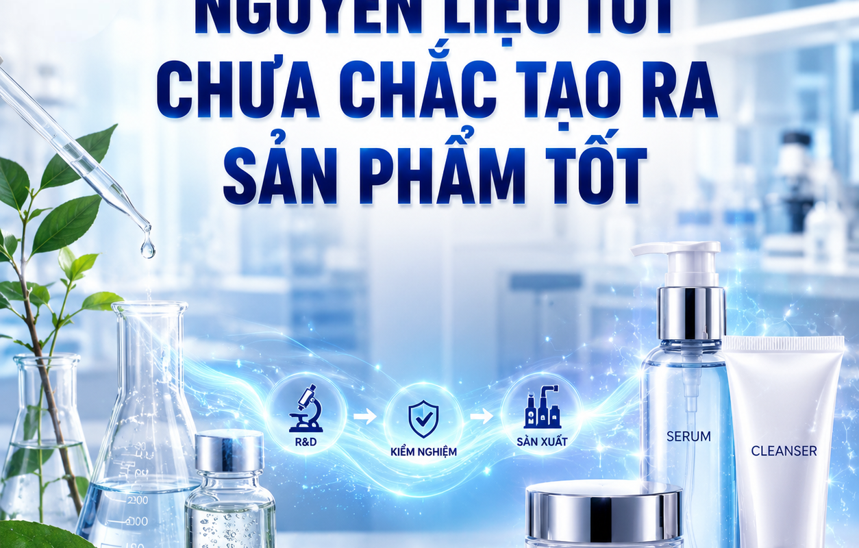 NGUYÊN LIỆU TỐT CHƯA CHẮC TẠO RA SẢN PHẨM TỐT 6